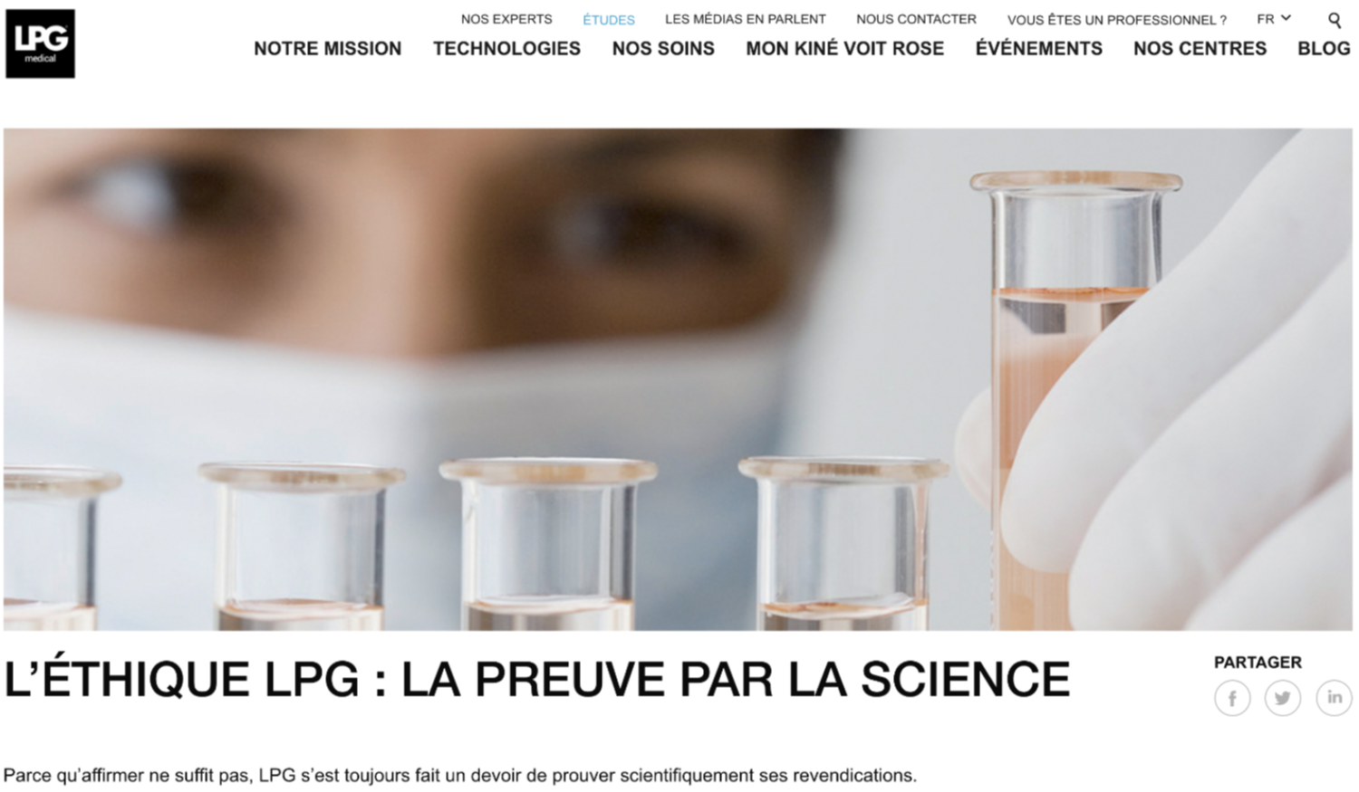 documentation et veille professionnelle médicale par LPG Systems