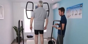 patientèle sénior avec huber 360